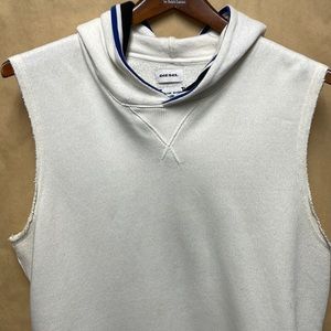 Diesel sleeveless hoodie